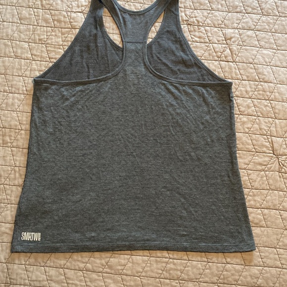 Smartwool Gray Racerback Tank Top - Picture 5 of 6